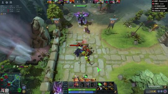 我在斗鱼看PaparazziS直播DOTA2