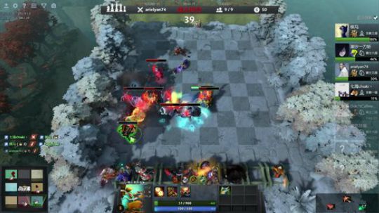 新年快乐，DOTA2，自走棋新手6战教学 2019-02-07 14点场