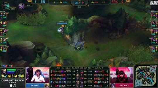 我在斗鱼看英雄联盟官方赛事直播英雄联盟