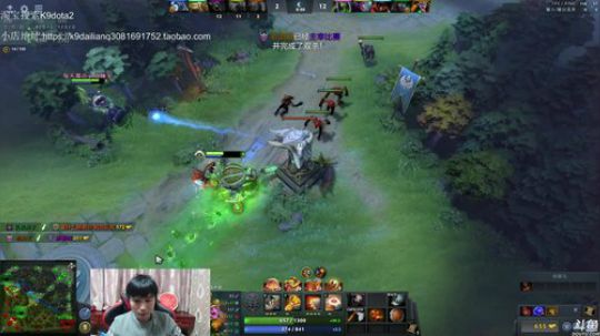 我在斗鱼看14yearsold天残少年K9直播DOTA2