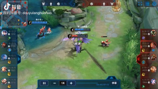 菜火绕柱，1v3丝血三杀