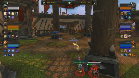 Five Blinks vs Never Lucky