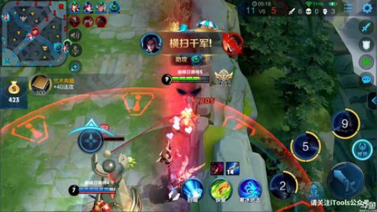 我在斗鱼看骚白直播王者荣耀