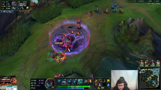 我在斗鱼看东北大鹌鹑直播英雄联盟