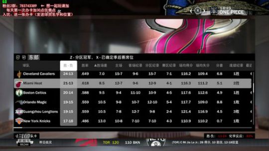 【NBA2K19 水友联盟】 2019-02-12 20点场