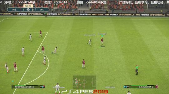 PS4实况2019 pes2019 网战 2019-02-12 21点场