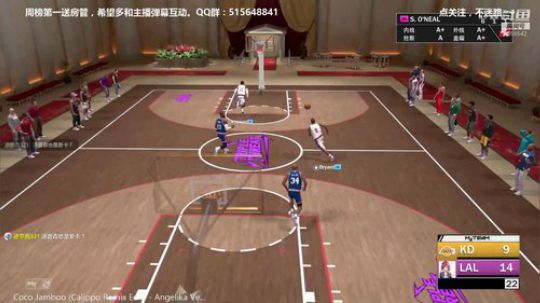 NBA2K19.梦幻球队.就是个愚乐主播 2019-02-11 14点场