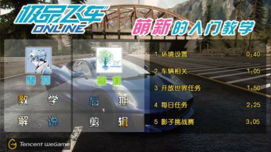 极品飞车OL-萌新教程
