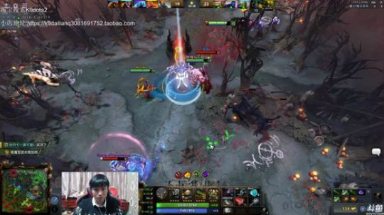 我在斗鱼看14yearsold天残少年K9直播DOTA2
