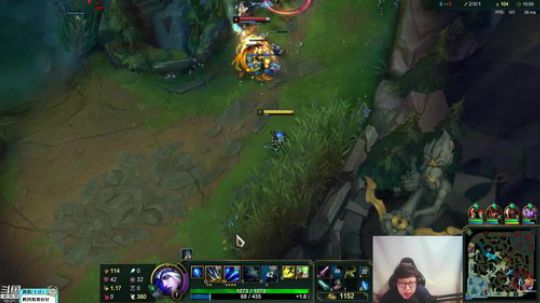 我在斗鱼看东北大鹌鹑直播英雄联盟