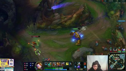 我在斗鱼看东北大鹌鹑直播英雄联盟