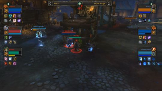 4Fun vs Super Frogs