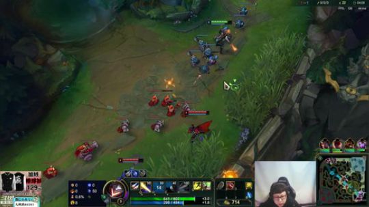 我在斗鱼看东北大鹌鹑直播英雄联盟