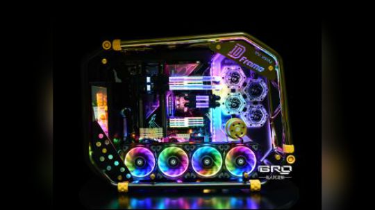 BRO私人定制 迎广D-FRAME2.0分体水冷