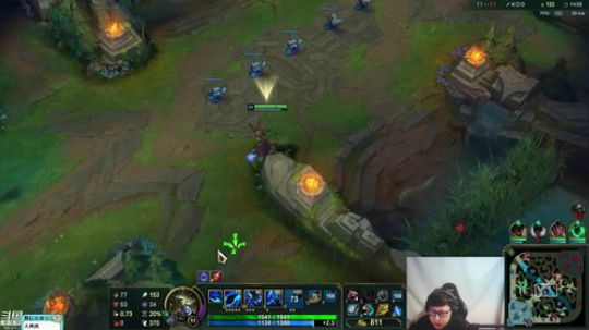 我在斗鱼看东北大鹌鹑直播英雄联盟