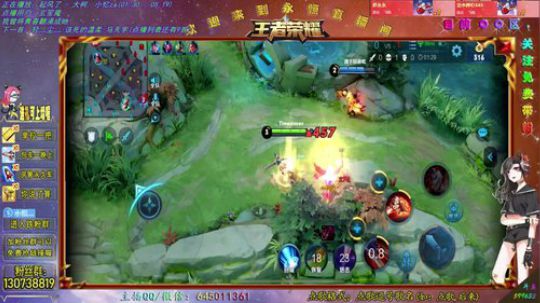 国服阿轲Q区带粉 2019-02-21 01点场