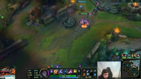 我在斗鱼看东北大鹌鹑直播英雄联盟