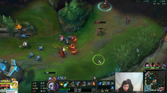 我在斗鱼看东北大鹌鹑直播英雄联盟