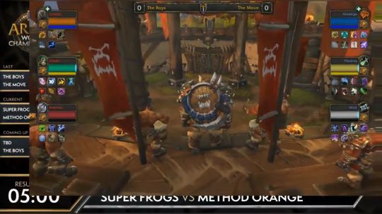 Super Frogs vs Method Orange