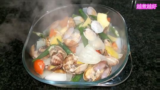 粤语菜谱搬运- 秋葵蜆汤