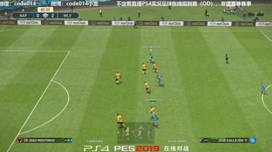 PS4实况2019pes2019实况足球 2019-02-28 21点场