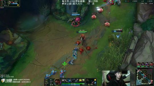 阿迎：新版本AD单排冲峡谷，我来操作辣 2019-02-28 09点场