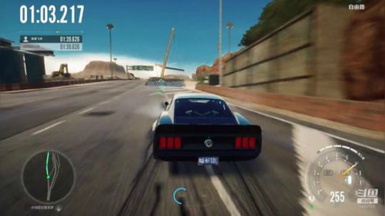 经典赛车老游戏极品飞车30201试玩一下大家不要笑哦