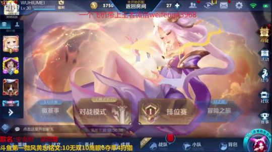 国服黄忠:一个飞机带上王者 2019-03-02 18点场