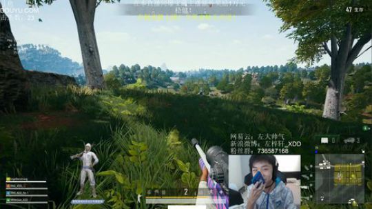 我在斗鱼看Xleft小叮当直播绝地求生