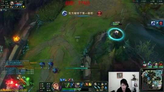 提莫峡谷800分，冲击1000分 2019-02-28 14点场