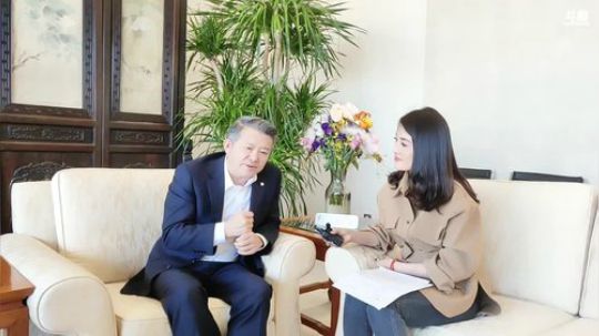 助力健博会 走进泰康访陈东升