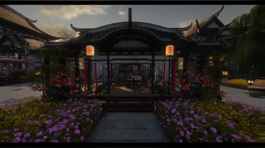 蹦小样 设计的诗若狂主院