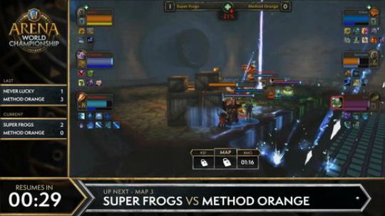 Super Frogs vs Method Orange