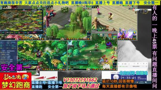 小龙五开手动跑商 直播中 安全第一 2019-03-12 20点场