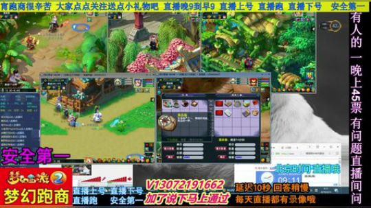 小龙五开手动跑商 直播中 安全第一 2019-03-13 08点场