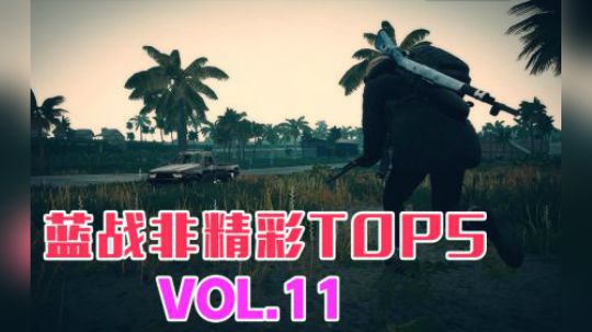 蓝战非精彩TOP5VOL11：切枪癌贴脸一打四，狙王眼里只有