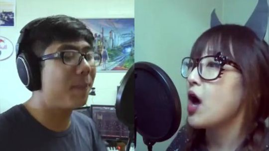 流量神曲恶魔人OP演绎出不一样的味道！小姐姐翻唱+BBOX！