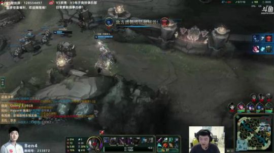 大家好！我是V5战队打野Ben4 2019-03-18 22点场