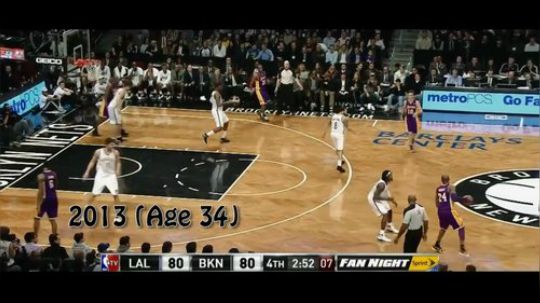 老大真的尽力了求求别黑了！科比职业生涯后期跨越年龄的扣篮集！