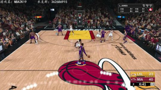 孟辰】NBA2K19之詹姆斯传 2019-03-18 23点场
