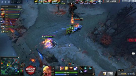 DreamLeague小组赛 EG vs Navi 1