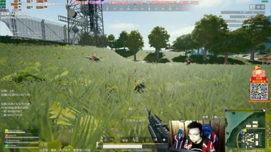 我在斗鱼看pigff直播绝地求生