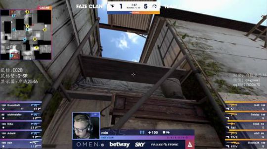 伟伟：Faze VS liquid 2019-03-23 23点场