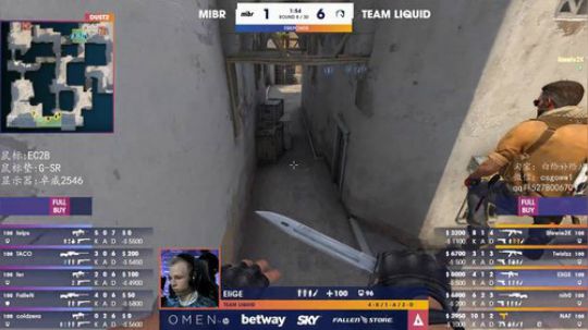 伟伟：Faze VS liquid 2019-03-24 01点场