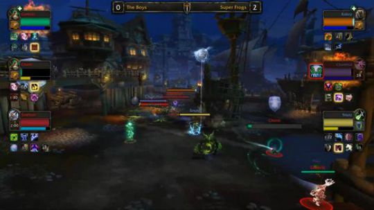 The Boys vs Super Frogs