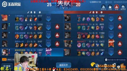 貂蝉锤爆巅峰赛！ 2019-03-25 22点场