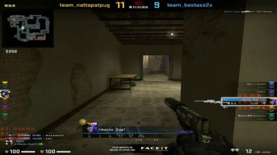 伟伟：faceit10级王者归来 2019-03-25 19点场