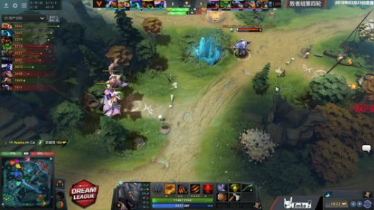 DreamLeague淘汰赛 LGD vs VP 1