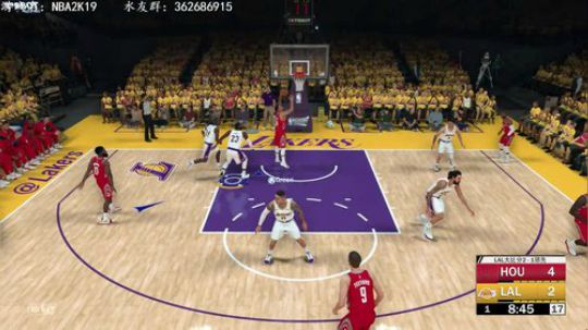 孟辰】NBA2K19之詹姆斯传之季后赛 2019-03-27 01点场
