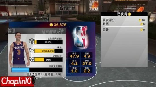 CHaplin101 2k受苦 2019-03-30 15点场